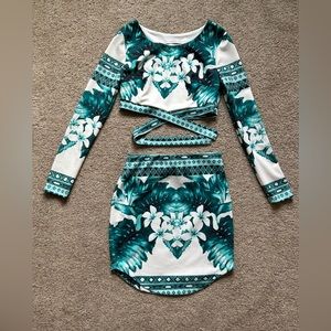 Tropical 2 piece set